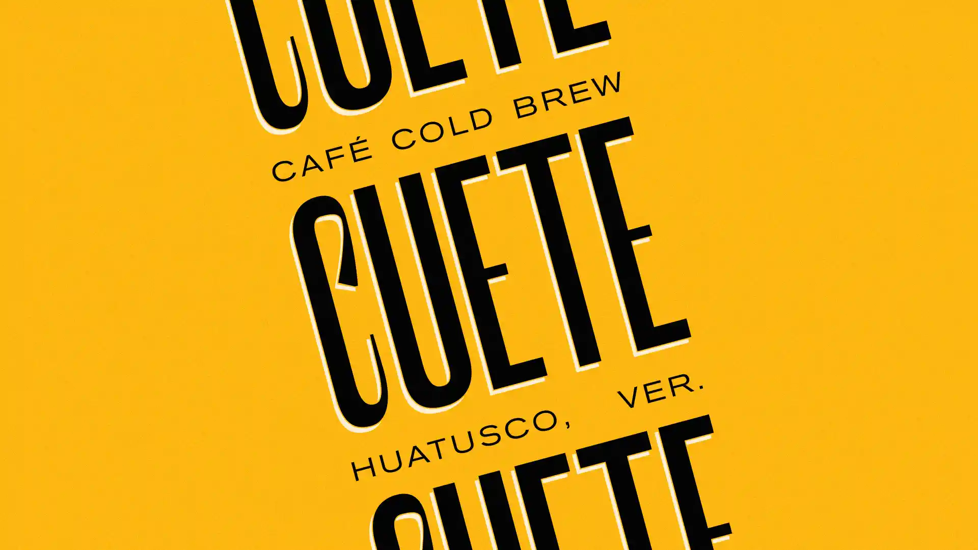 Cuete wordmark logo design